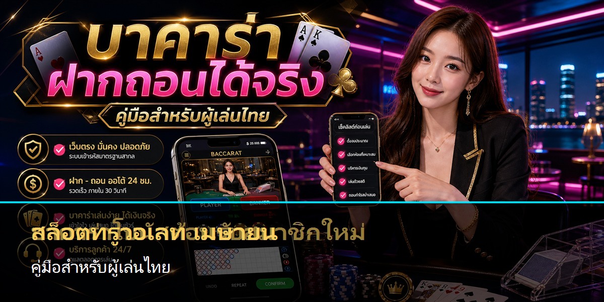 สล็อตทรูวอเลท เมษายน คู่มือสำหรับผู้เล่นไทย