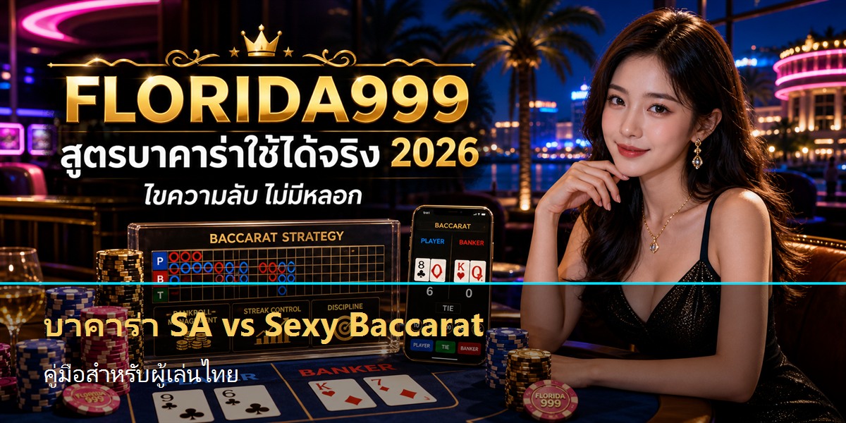 บาคาร่า SA vs Sexy Baccarat คู่มือสำหรับผู้เล่นไทย